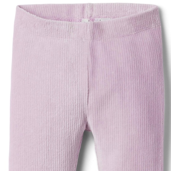 JANIE AND JACK CORDUROY LAVENDER FROST LEGGING - Picture 2 of 8